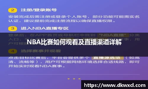 NBA比赛如何观看及直播渠道详解